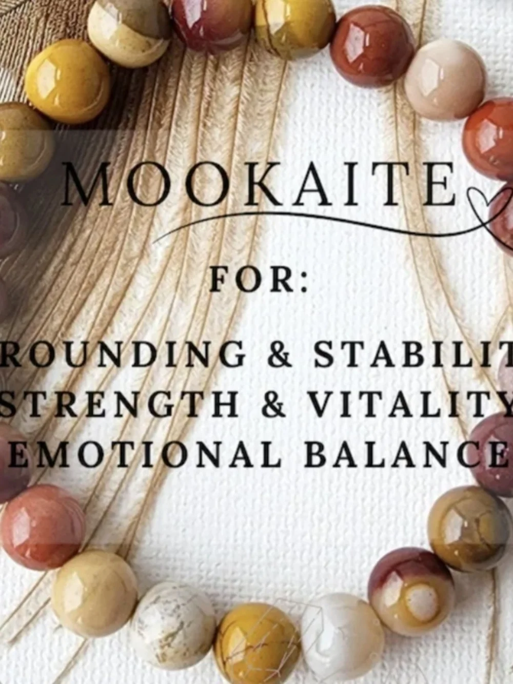 Natural Mookaite Stones And Boho Set! - Picture 11 of 11